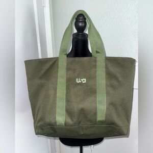 L.L. Bean Zip Hunter's Tote Bag Olive Green - Large